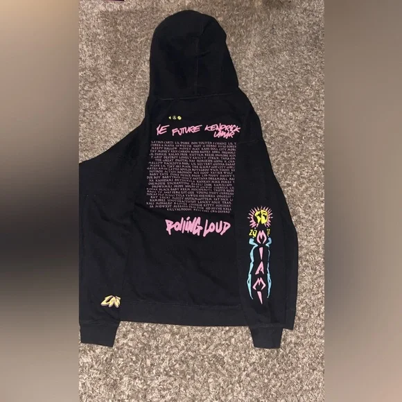 Black Rolling Loud 22’ Hoodie - Picture 4 of 4